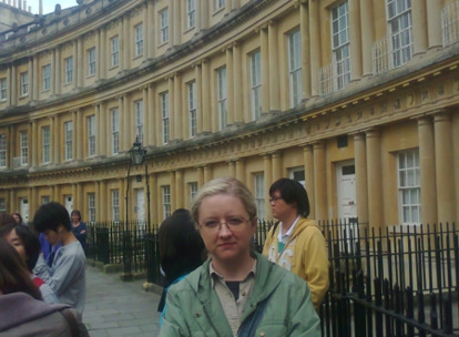 Luksusowa dzielnica Royal Crescent w Bath, gdzie mieszkała bohaterka „Perswazji” Jane Austen