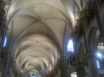 Gotyckie sklepienie katedry